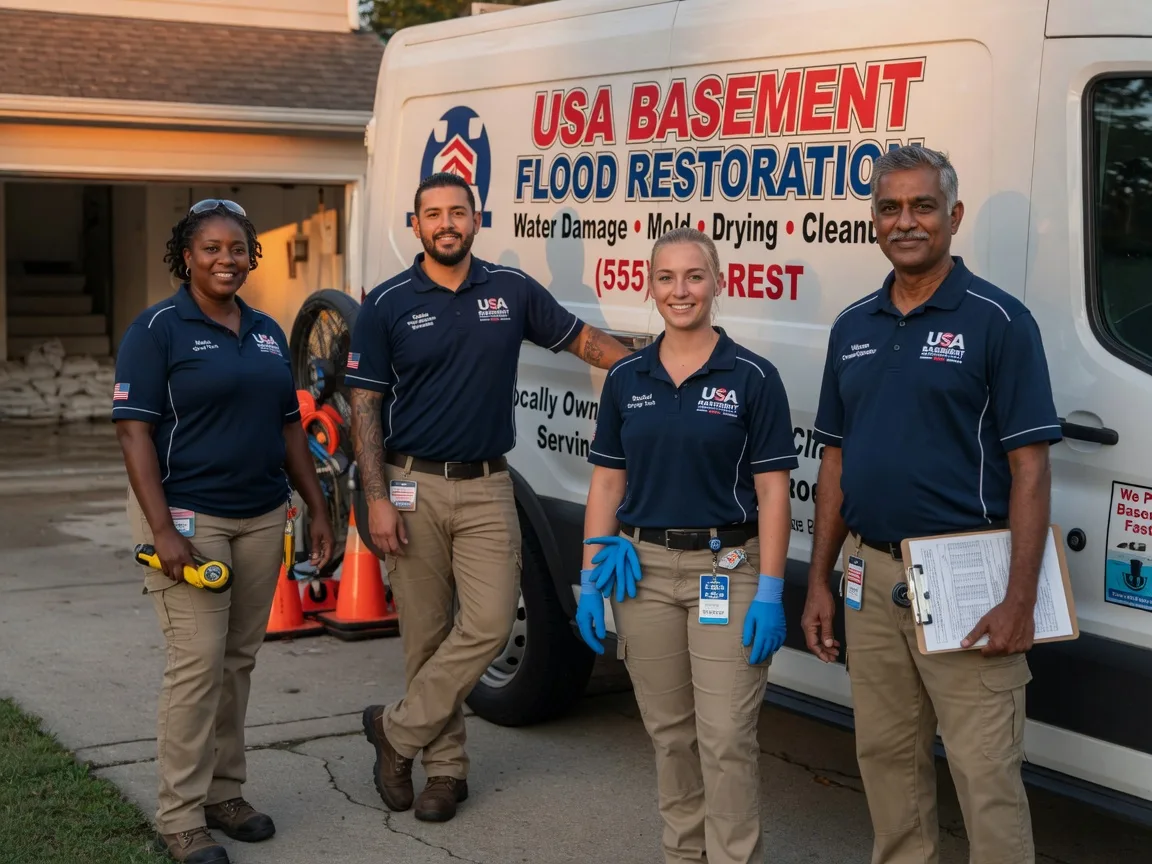 Basement Flood Cleanup company in California